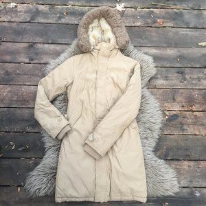 Aritzia TNA Angel Dust tan winter parka - size XS